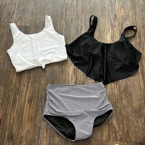 New - never worn 3 piece swimsuit
